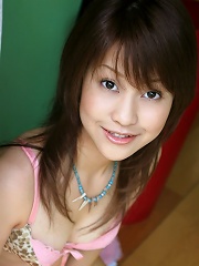 Asian model is cute